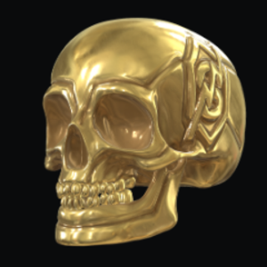 SkullGoldLive