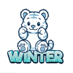Winterwhitetiger