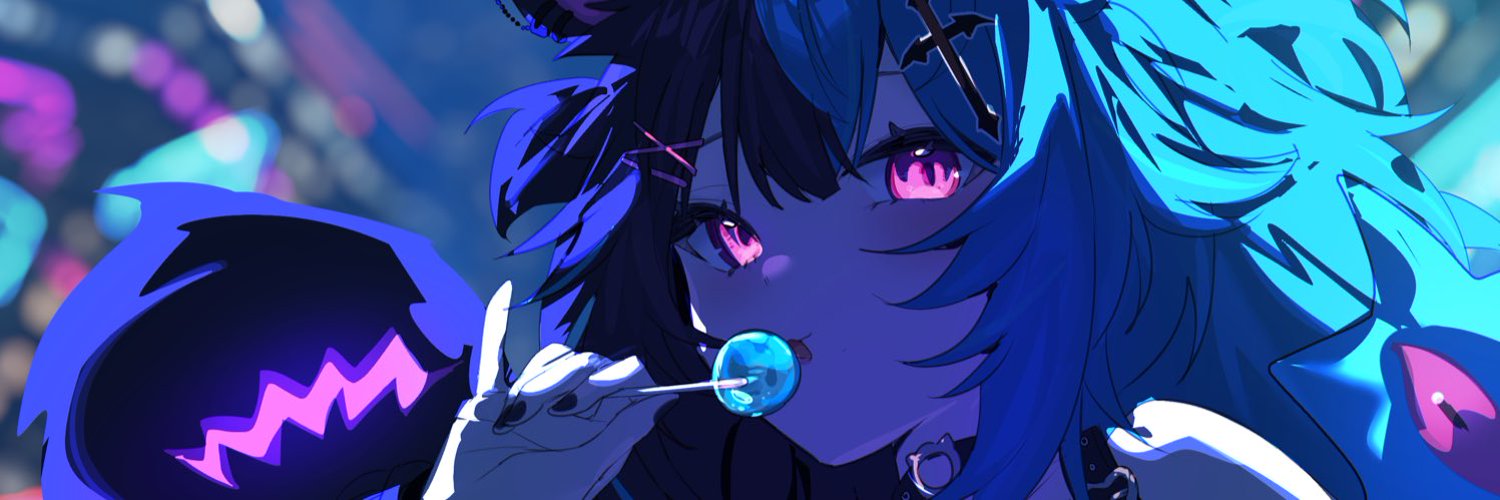 ✞ MONO ✞ 💾💙 parasite vtuber banner