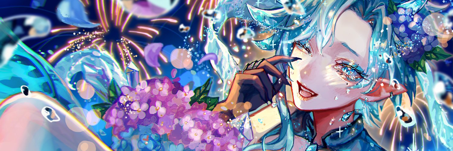 Aerithe 🌊『UNDINE VTUBER』 banner