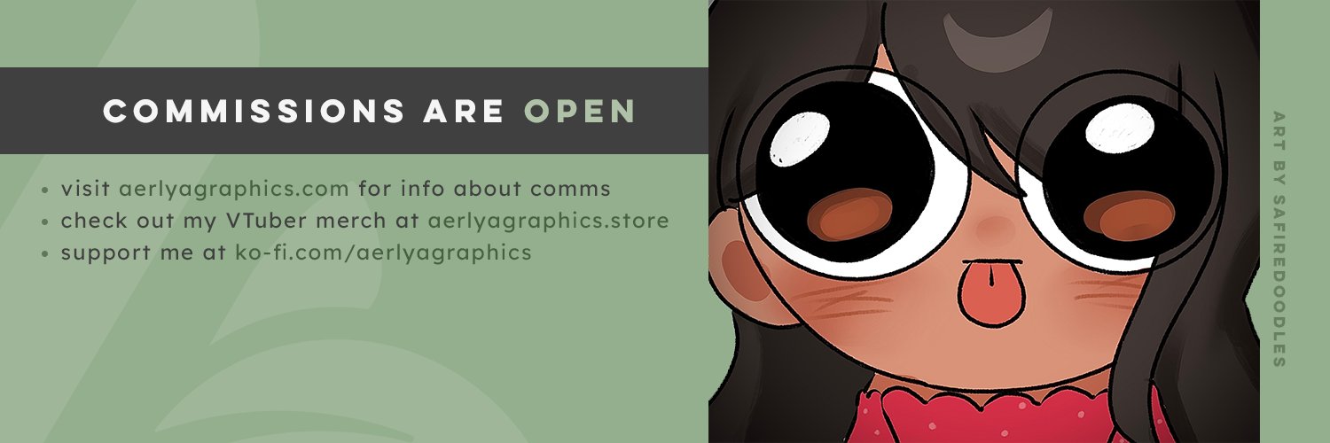 Aerlya Graphics 🌿🎨 banner