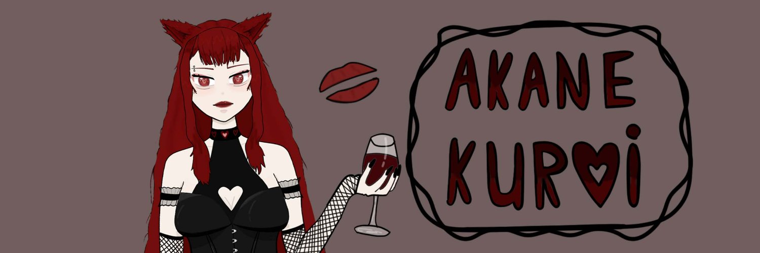 Akane Kuroi 💋 {ENVtuber} banner