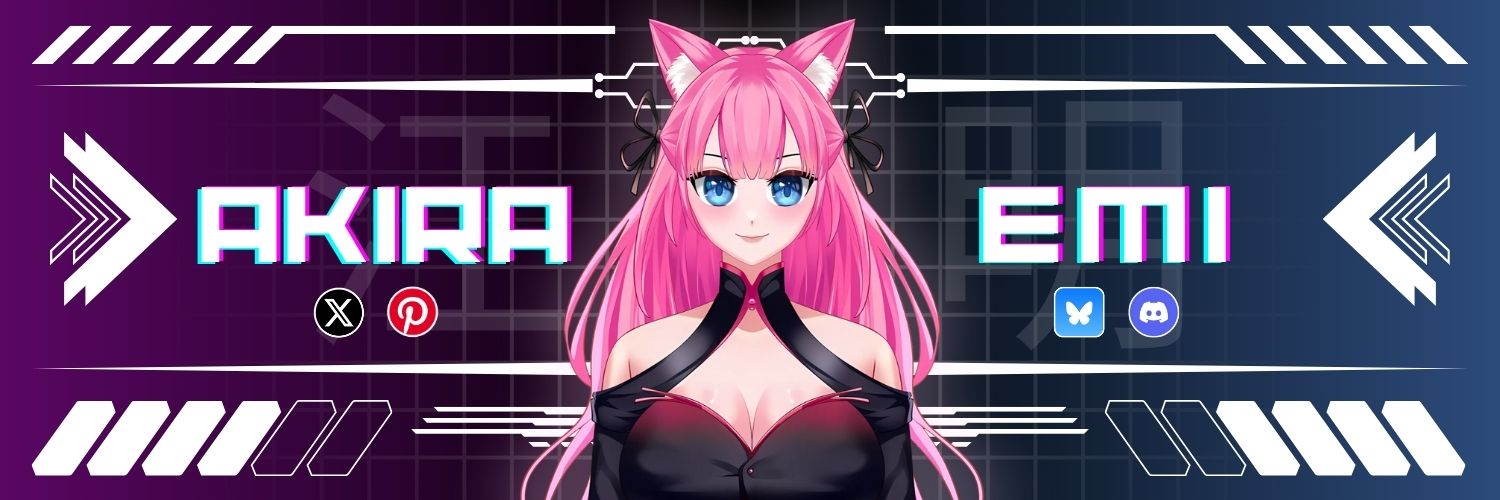 Akiraemi ⋆.˚🦋༘⋆ Live2D VArtist banner