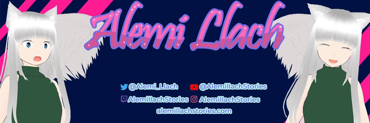 Alemi Llach | ENVtuber banner