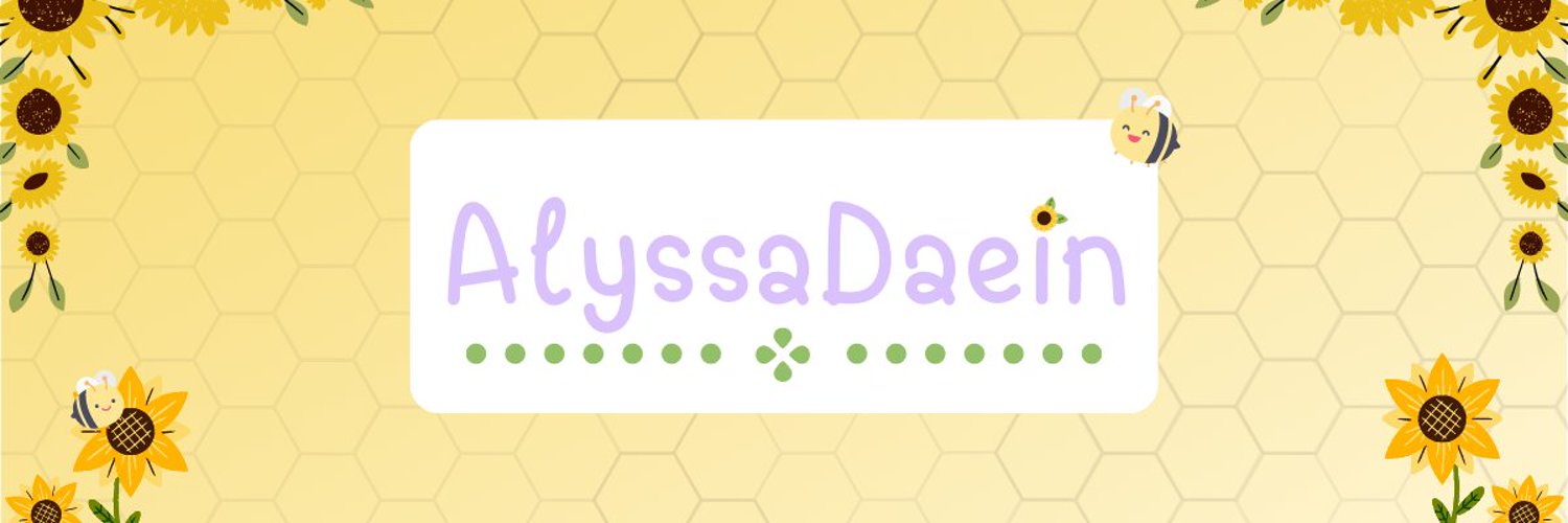 AlyssaDaein 🌻🐝 ENVtuber banner