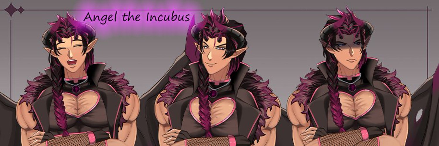 Angel the Incubus ⛧ Himbo ENVtuber banner