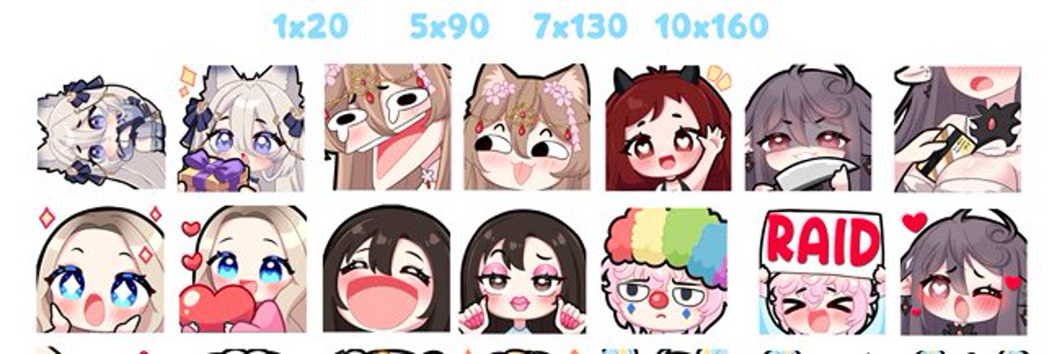 Arimi Art | Vtuber Commission | 👑🍊⭐| ❤️🔥🐗 banner