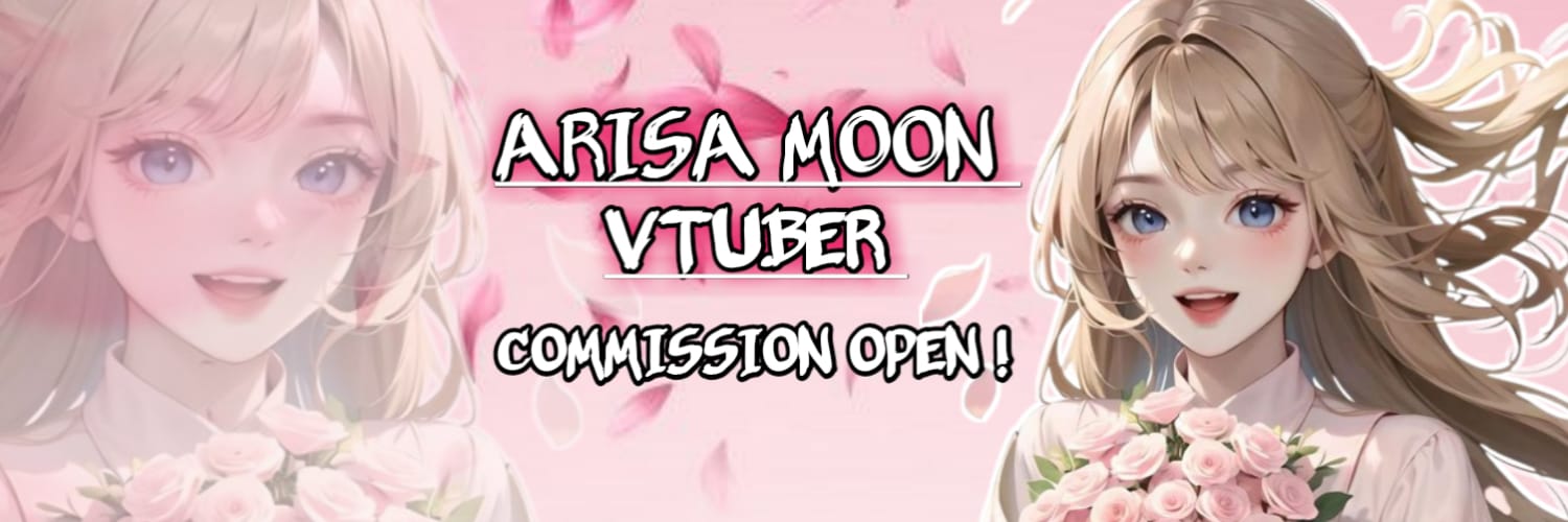 Arisa Moon | VArtist | banner