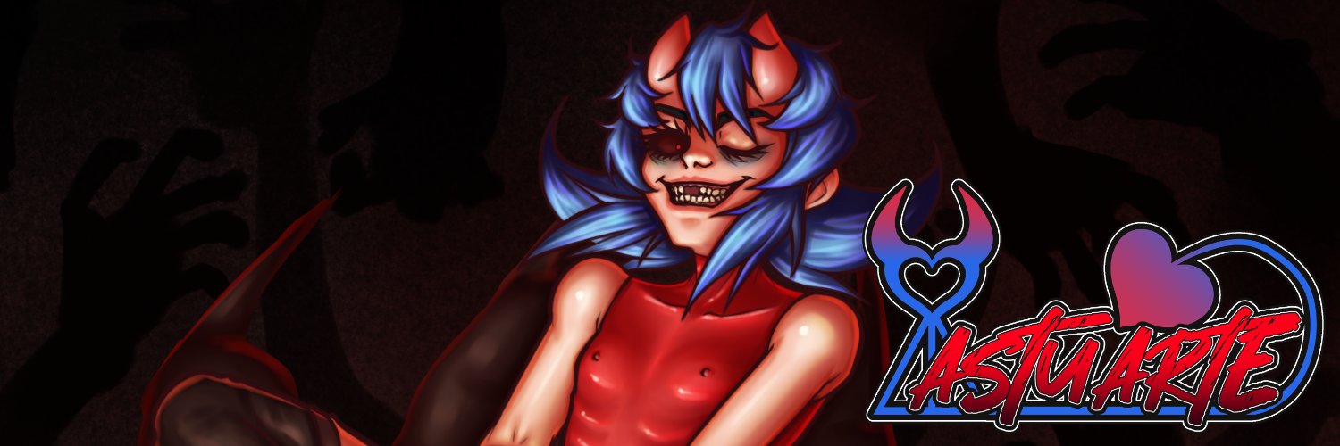 Astuarte 😈💙 | ENVTuber banner