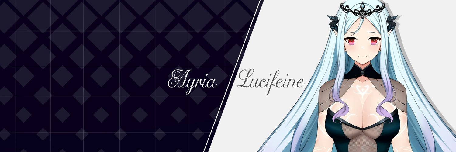Ayria Lucifeine ENVtuber banner