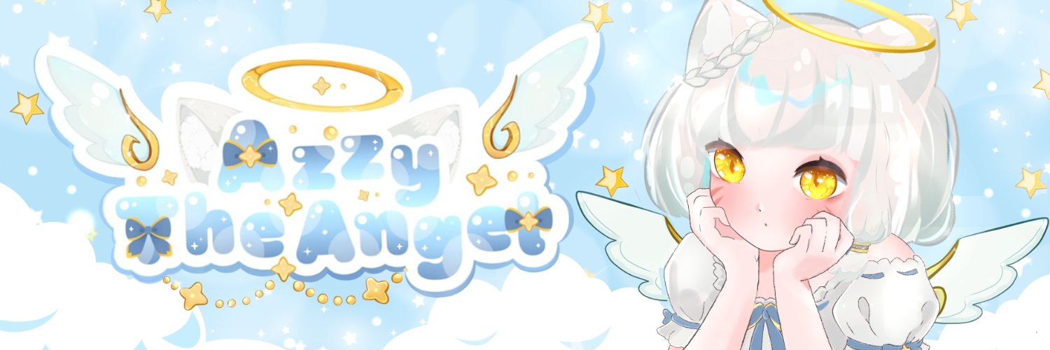 AzzyTheAngel 💙🦊 Foxy Angel Vtuber 💙🦊 banner