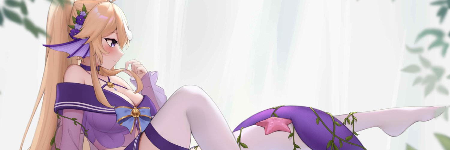 BlondieSea 🫧 Water Dragon Vtuber banner