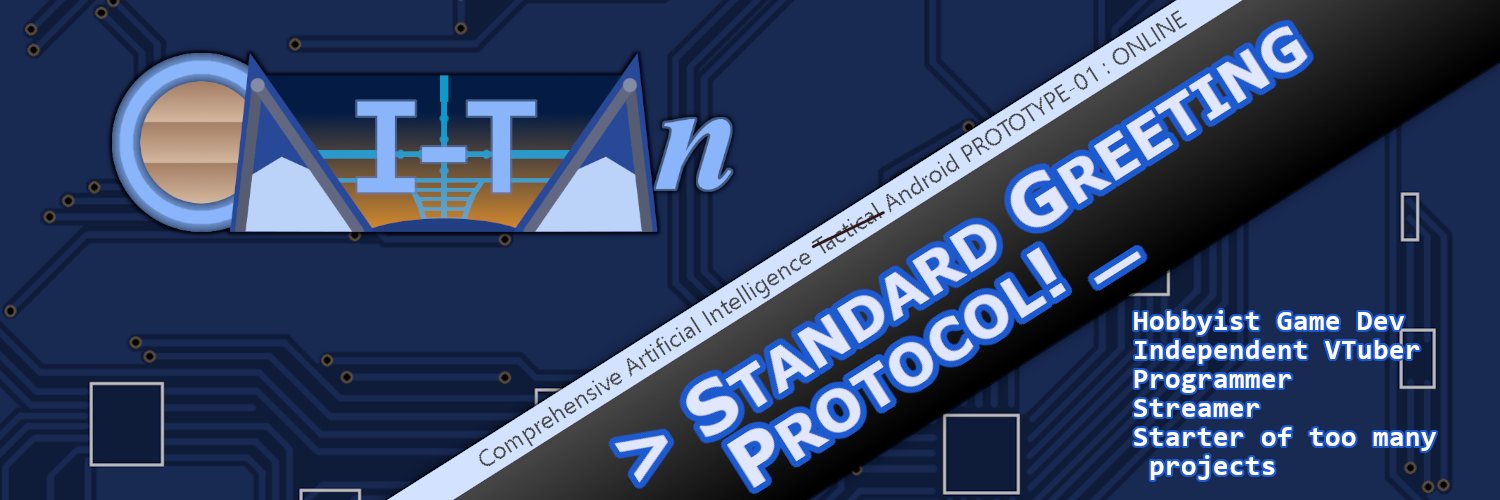 CAI-TAn (ケィたん) Gamedev VTuber banner