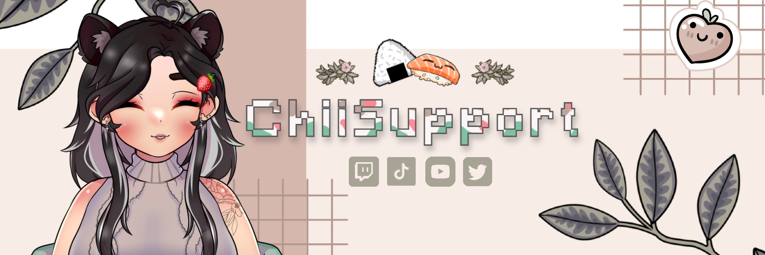 ChiiSupport || ENVtuber🍓🌸 banner