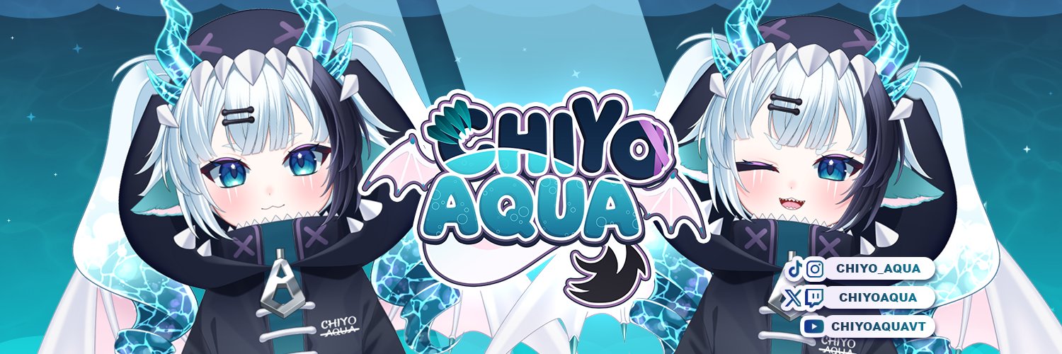 ChiyoAqua - Vtuber 🫧🐉 banner