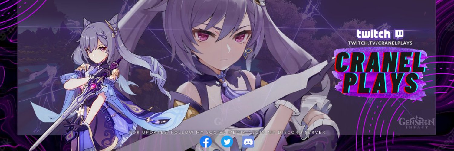CranelPlays | PNGTuber banner