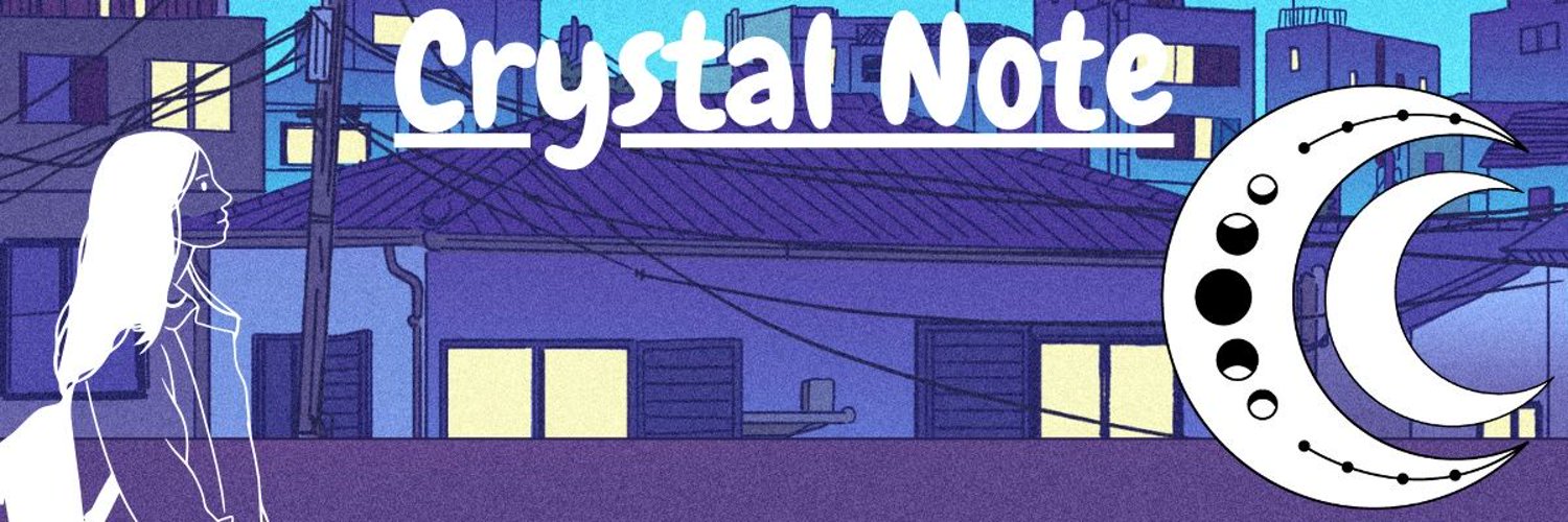 Crystal Note | ENVtuber (^o^) WolfWitch banner