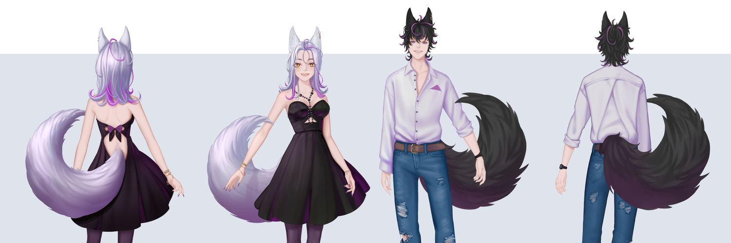 Dekul Runo ⛩ Kitsune Vtuber banner