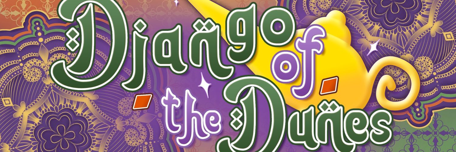 Django of the Dunes ✨🧞 Djinn ENVtuber banner