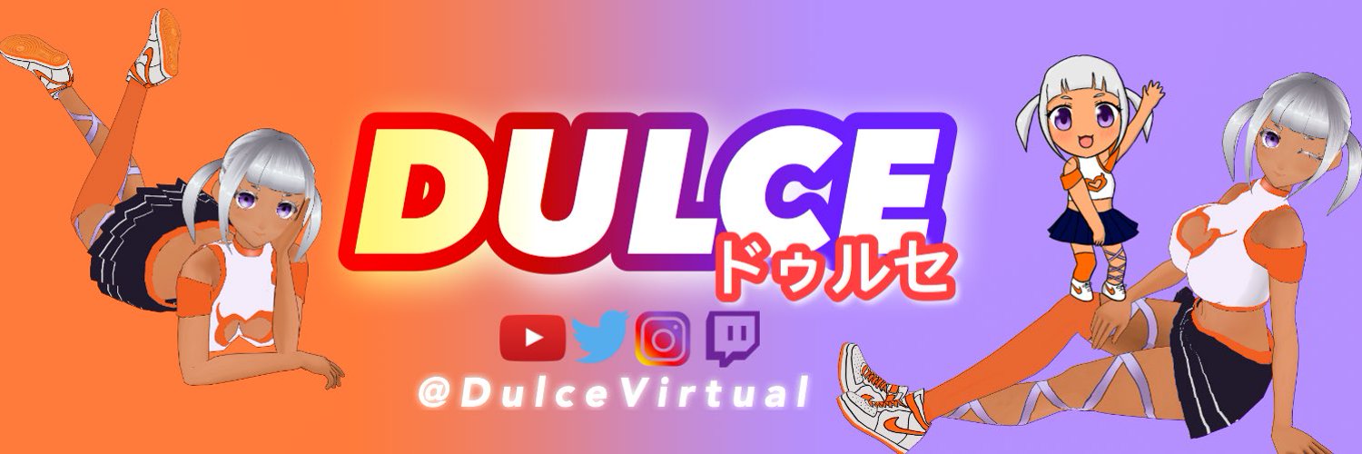 🧡Dulce🧡 ドゥルセ VTuber banner