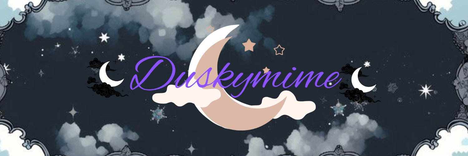 Duskymime ! PNGtuber banner