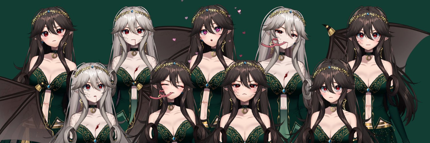 Emmie 🩸🌕 Manananggal Vtuber banner