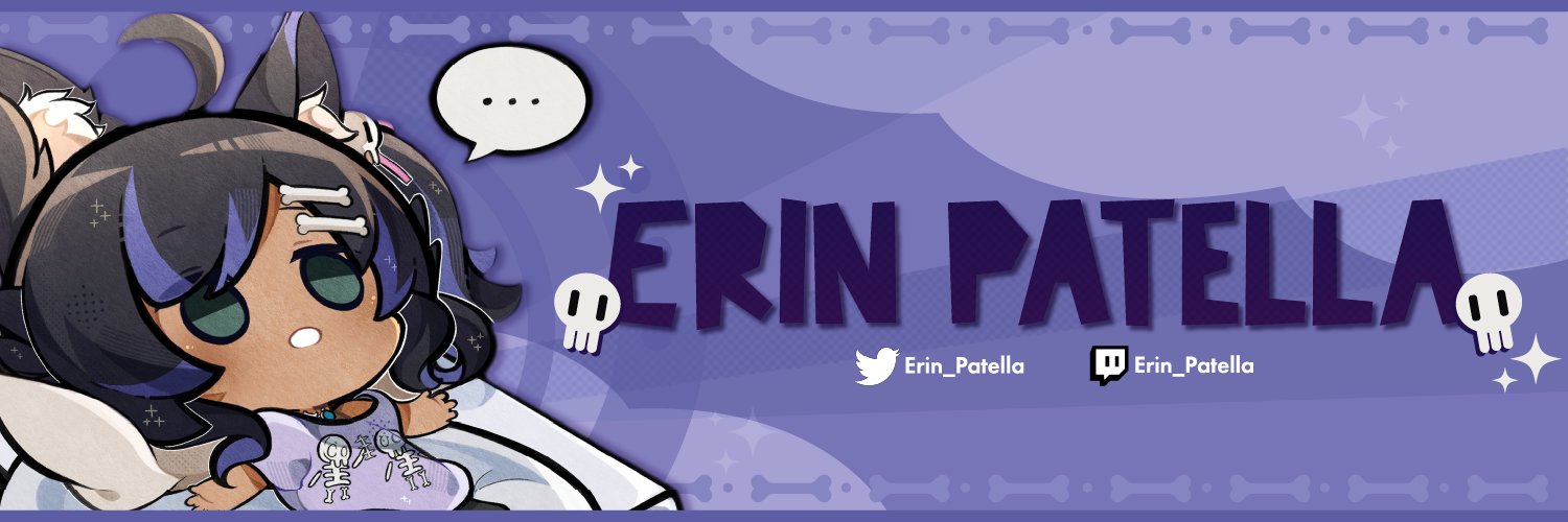 Erin💀🦊necromancer PNGTuber banner