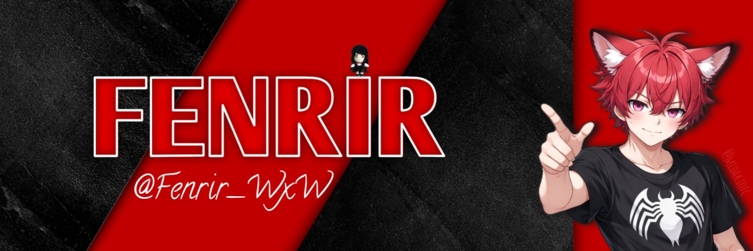 Fenrir PNGTuber banner