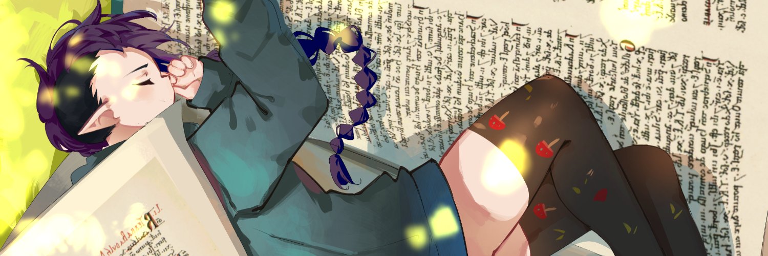Fey ENVtuber🔞Book Fairy | Fae banner