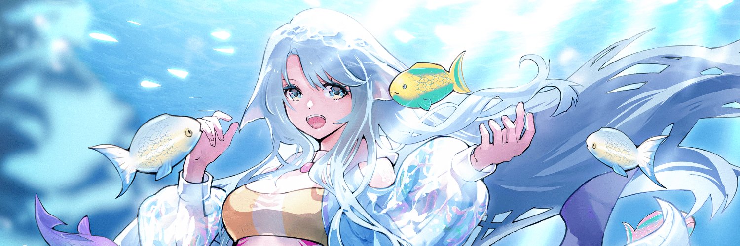 Finly 🪸🐠 VTuber banner