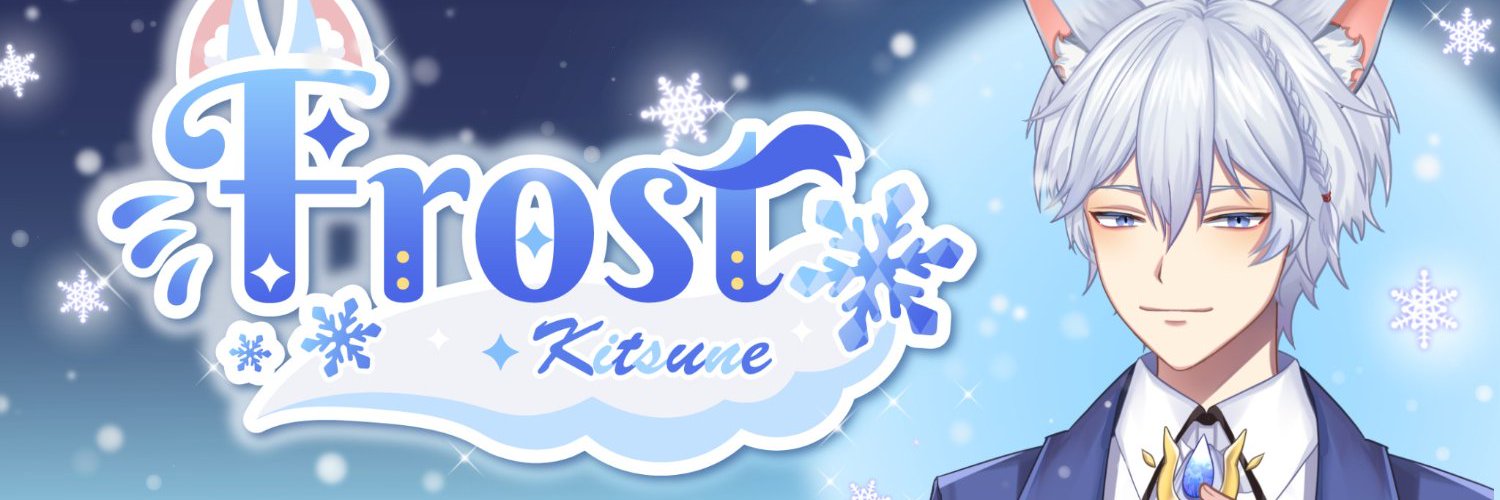FROST KITSUNÉ |❄️🦊VtuberTH 一 Pre-debut banner