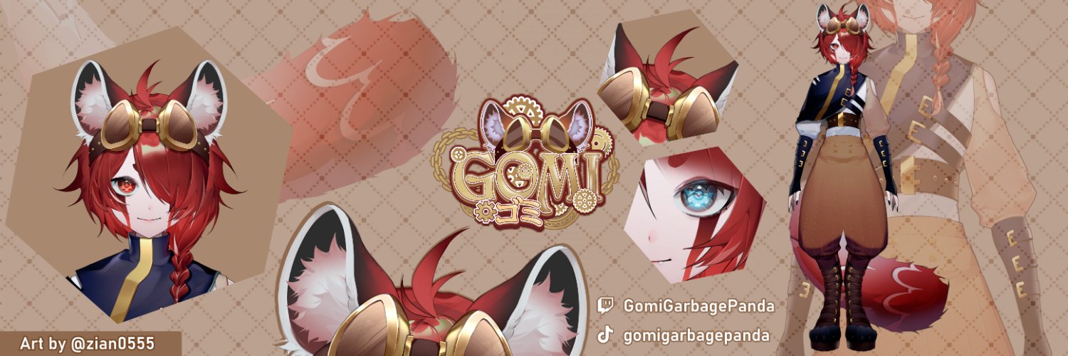 GomiGarbagePanda banner