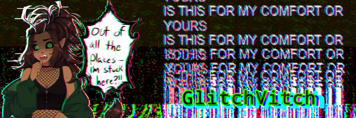 🌈Pre-Debut! Gl!tch || Computer Virus 💻 ENVtuber banner