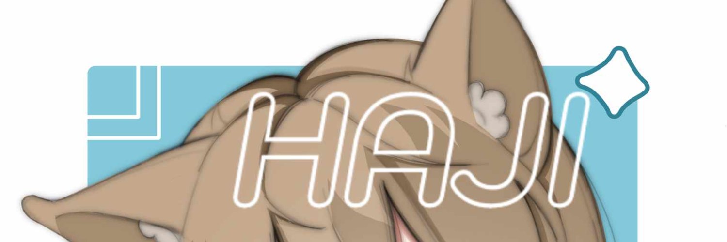 HAJI • VTUBERTH • | Pre-debut banner