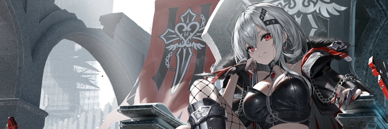 ハウラ・ヘルベル𓆩︎♥️𓆪Vtuber banner