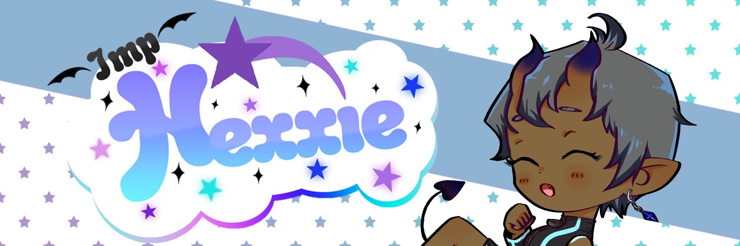 Hexxie 💜💫 VTuber|VStreamer banner