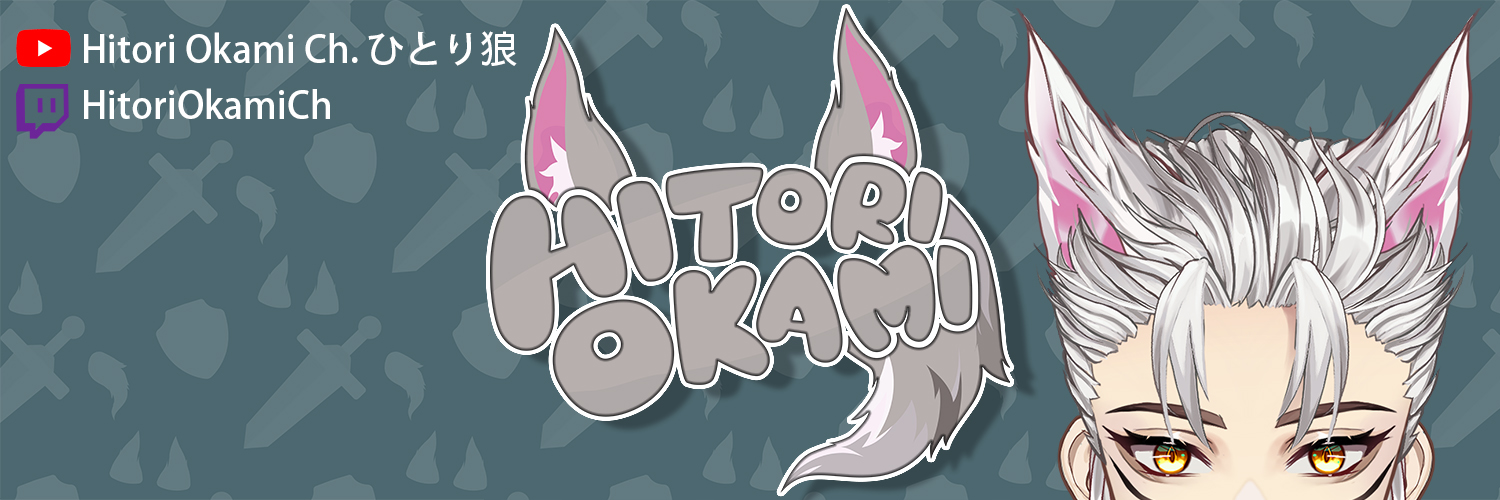 Hitori Okami 🐺🛡 | ENVtuber | Pre-Debut banner