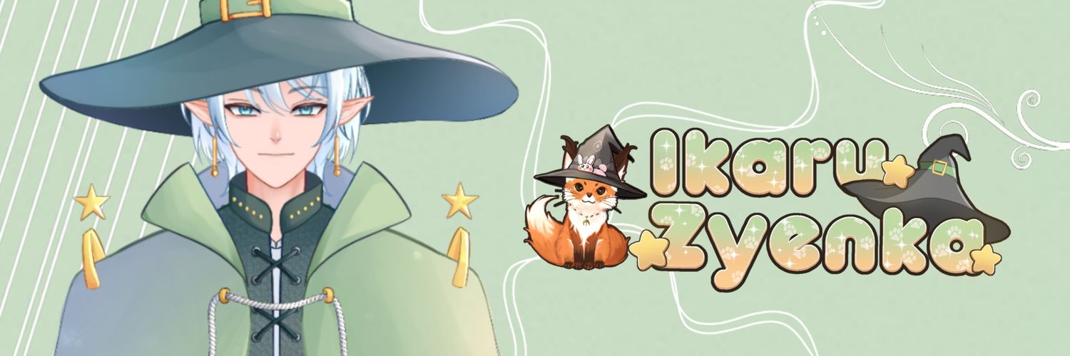 ikaru zyenka vtuberID banner