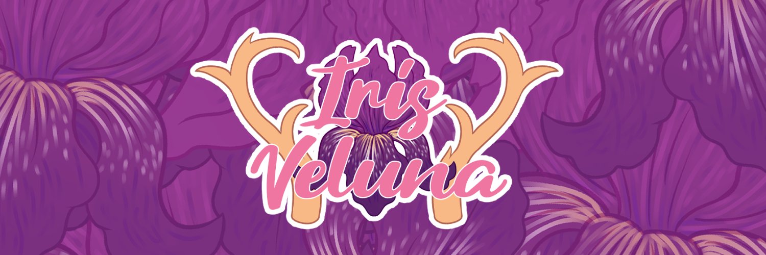 Iris Veluna PNGTuber banner