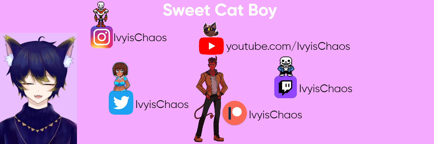 Ivy Chaos🧚♀️🍄 EnVtuber banner