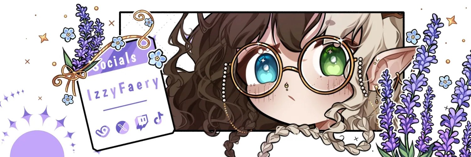 Izzy Faery | 🌻🌿 banner