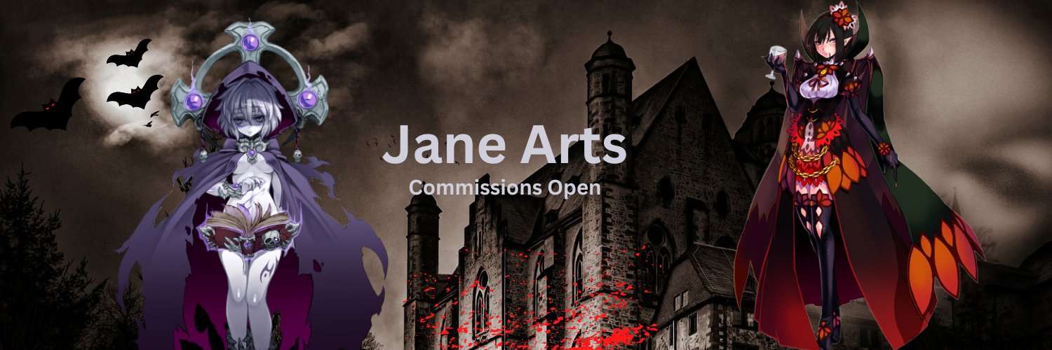 ❤️Jane___💤(Envtuber)@Rtist🖤 banner