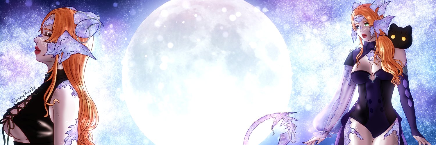 🌸SarangerelχNinian | EnVTuber🌙 banner