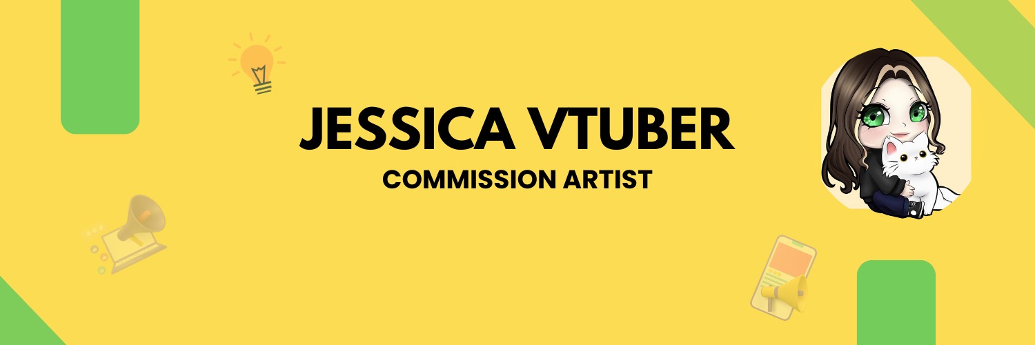 Jessica/ENVtuber/Artist banner