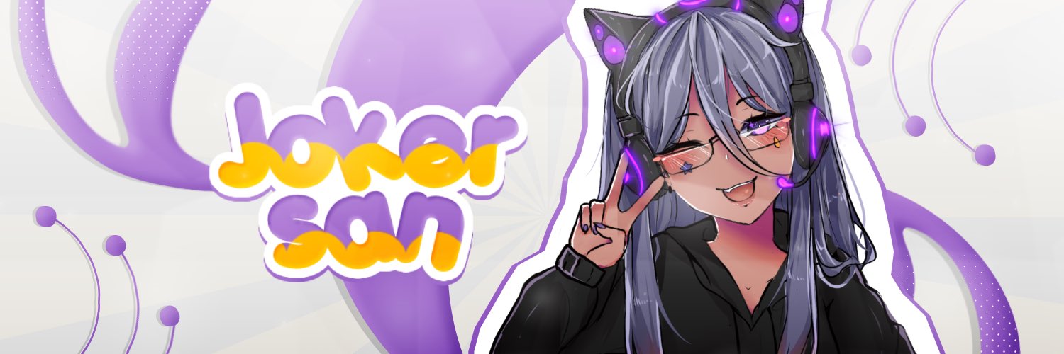 Joker-San (Youtuber e PNGTuber) banner
