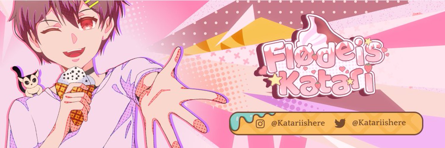 Flødeis Katari banner