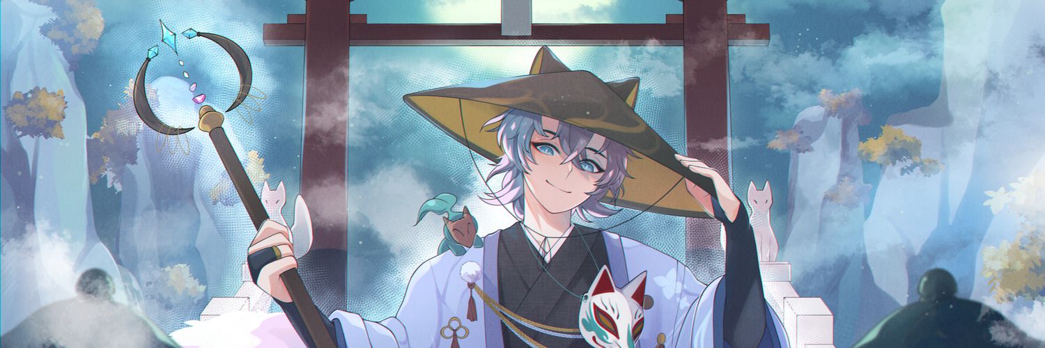 Kioku Reign⛩️ Kitsune VTuber banner