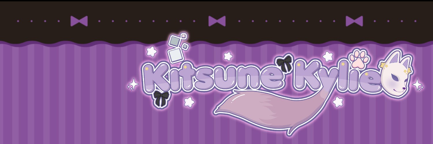Kitsune Kylie 💜🦊 vtuberEN banner