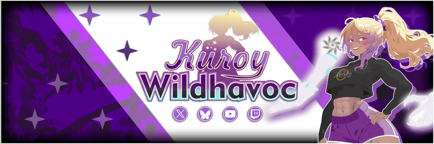 Kuroy Wildhavoc | Vtuber BR 🦵🏼🌎 #DarkÆther banner