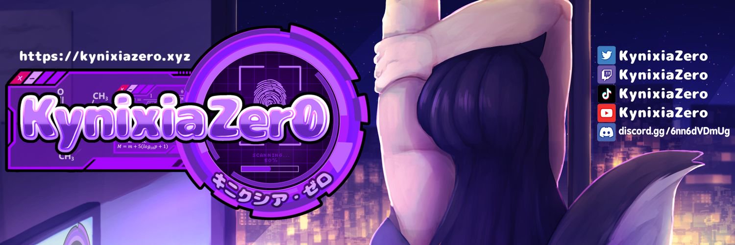 Kynixia 0【Vamp Fox/husky VTuber】 🧛🏻♀️🧪 banner
